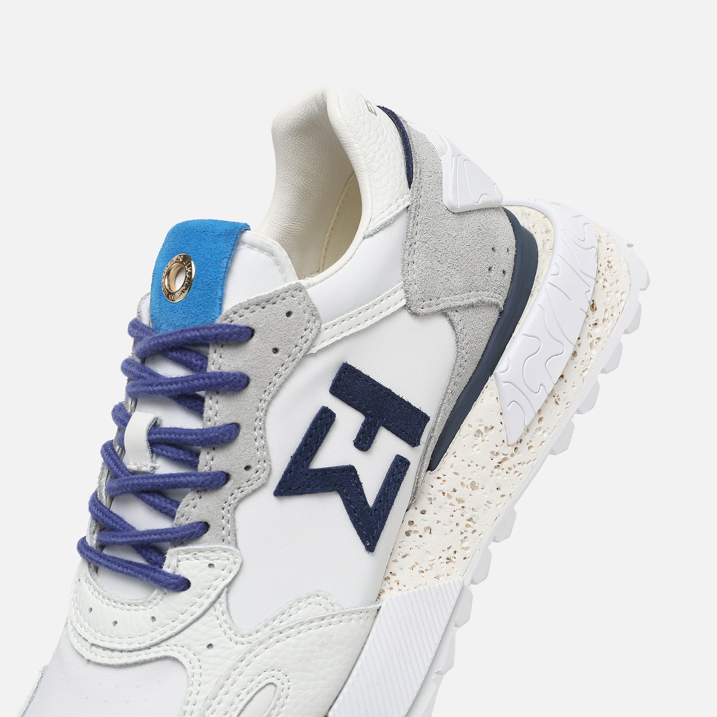 NSJ358-White Navy