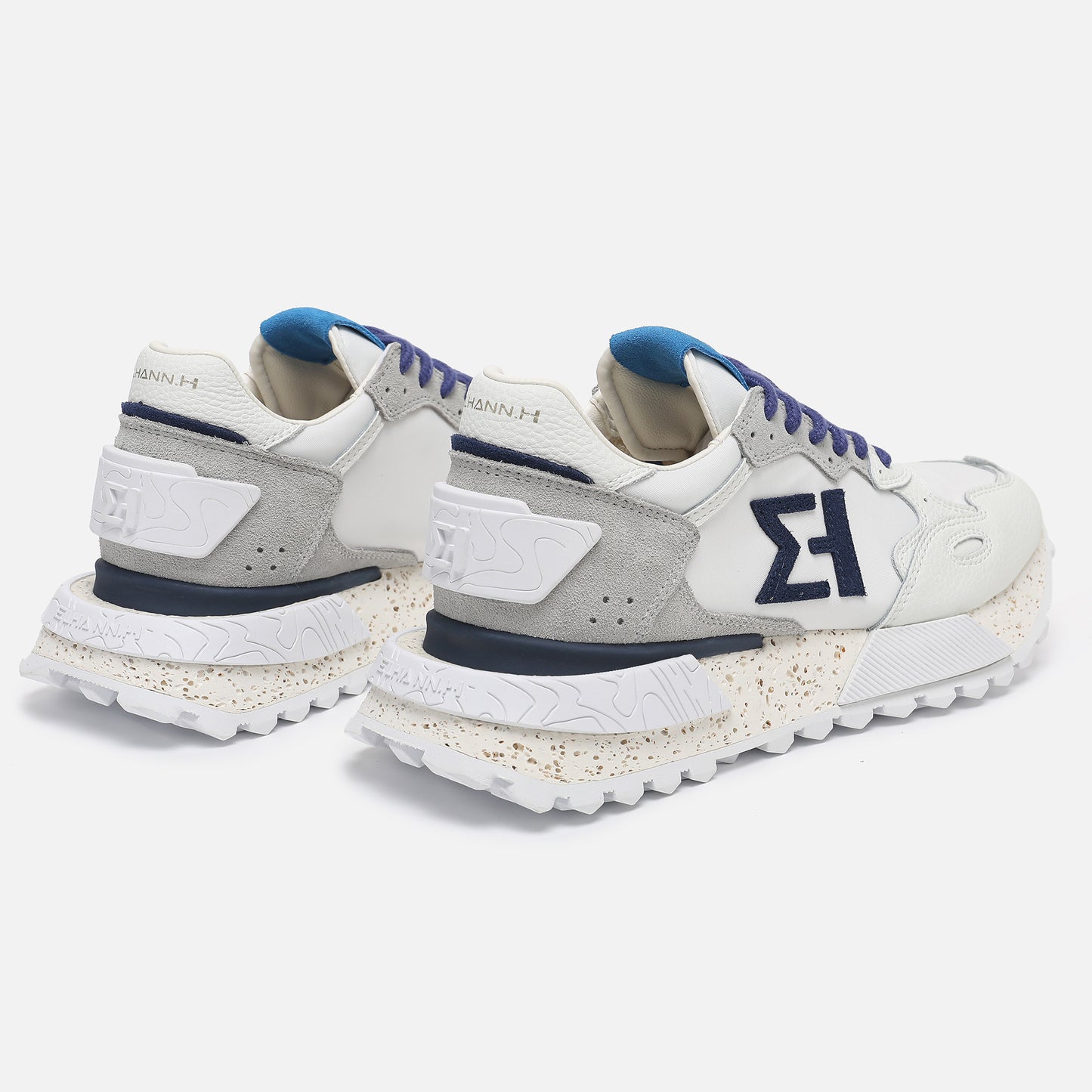 NSJ358-White Navy