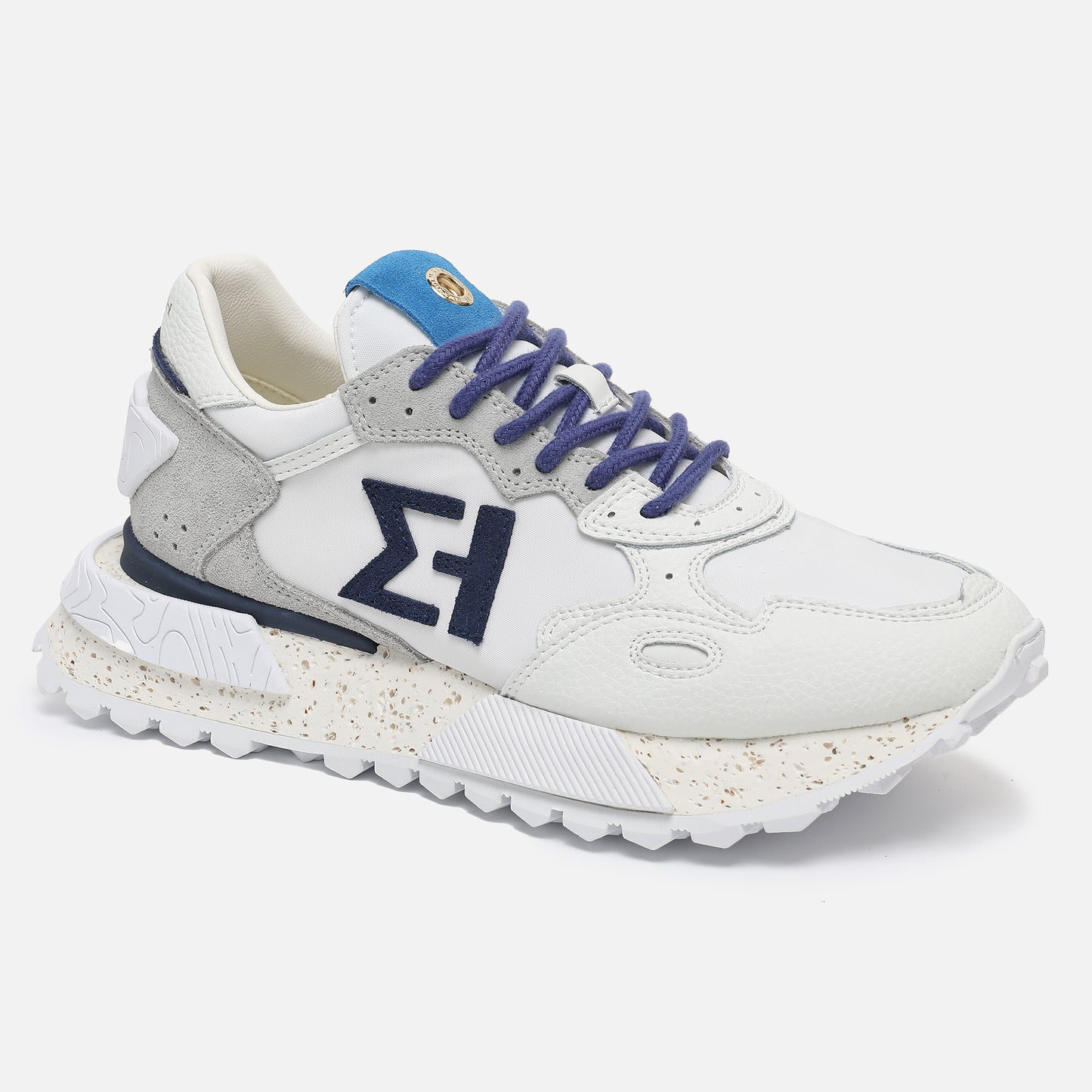 NSJ358-White Navy