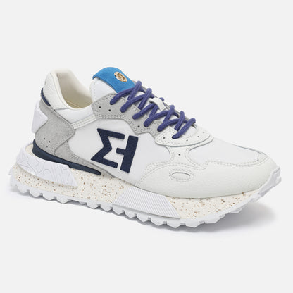 NSJ358-White Navy
